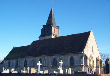 L'église de Blonville et son cimetière