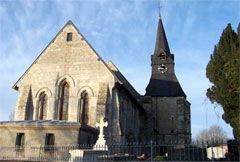 L'église de Branville, classée monument historique