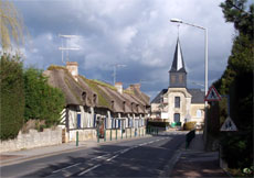 L'eglise de Tourgeville