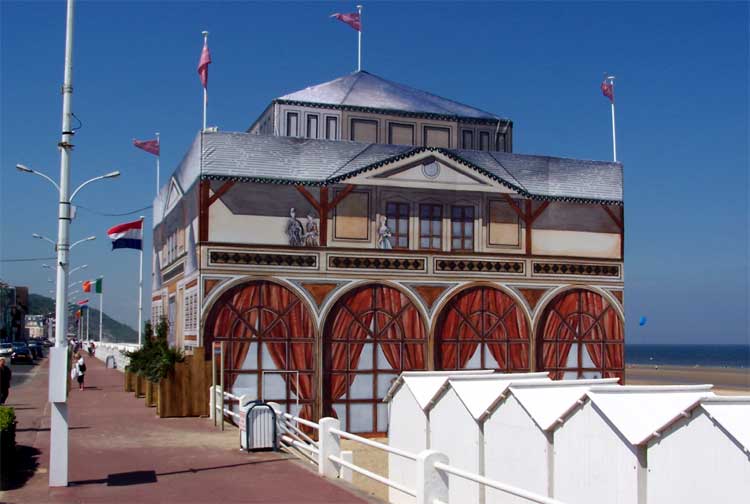 Réplique d'un casino "belle époque" à Villers-sur-mer